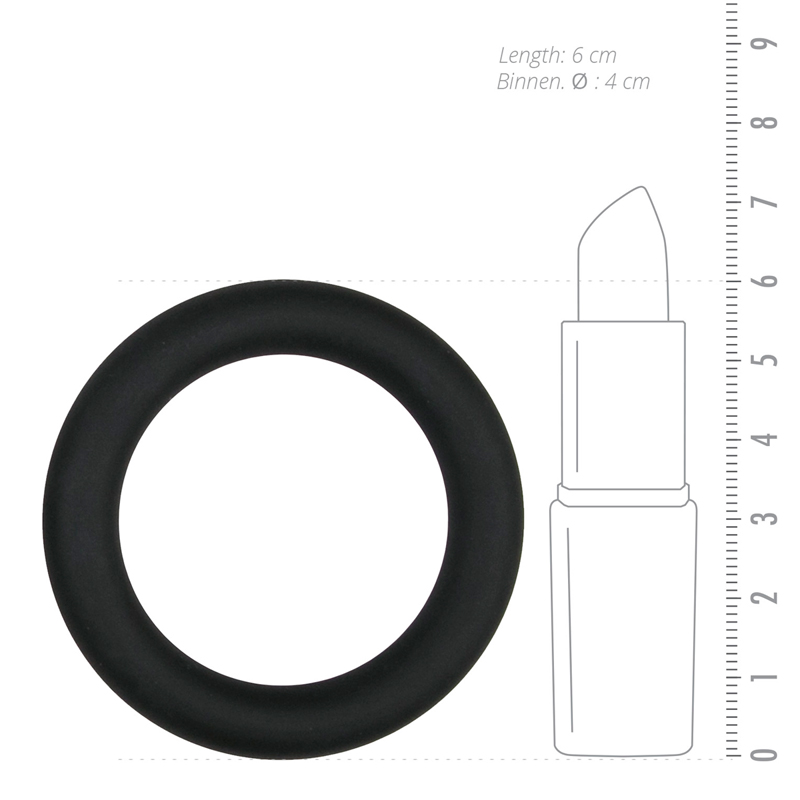 EasyToys Penisring aus Silikon Large in Schwarz 800 ET085BLK-L_3