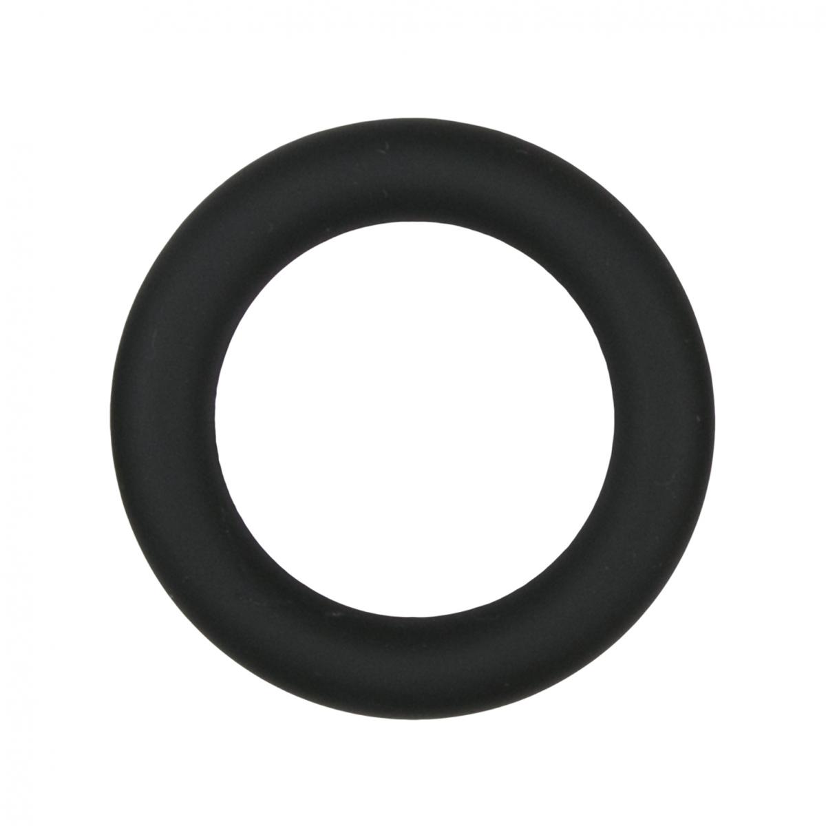 EasyToys penis ring made of silicone medium in black